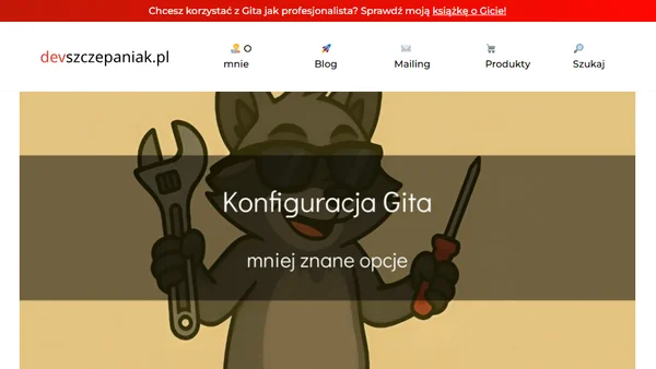 Mniej znane opcje konfiguracyjne Gita