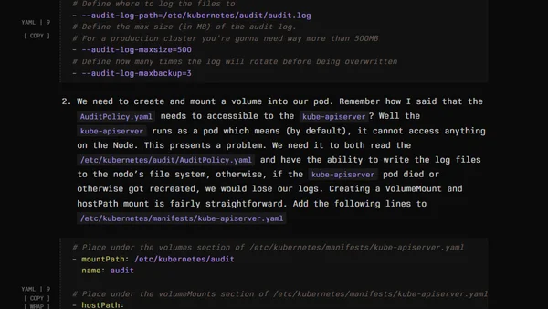 A Guide To Kubernetes Logs That Isn’t A Vendor Pitch