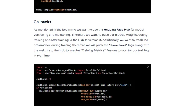 Hugging Face Transformers with Keras: Fine-tune a non-English BERT for Named Entity Recognition