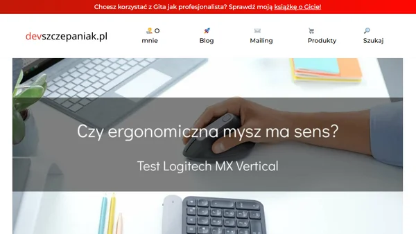 Czy ergonomiczna mysz ma sens? Test Logitech MX Vertical