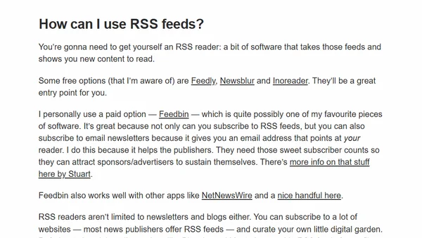 Love newsletters? You’re gonna love RSS