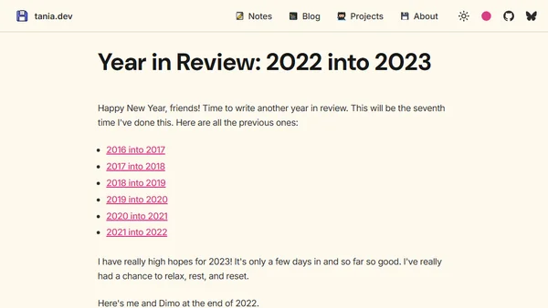 Year in Review: 2022 into 2023