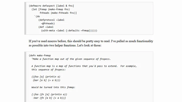 The Caves of Clojure: Interlude 1