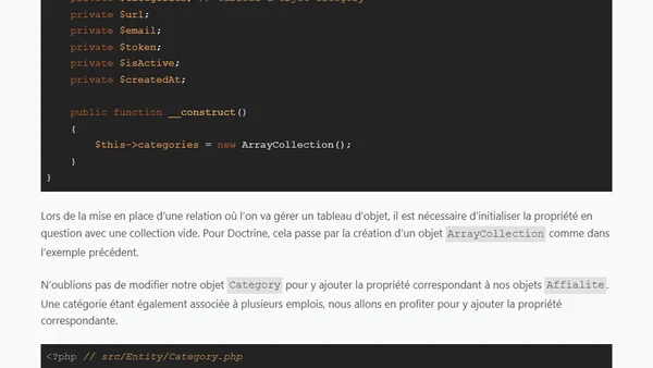 Tutorial Jobeet pour Symfony 4 - Partie 3A: Le modèle de données