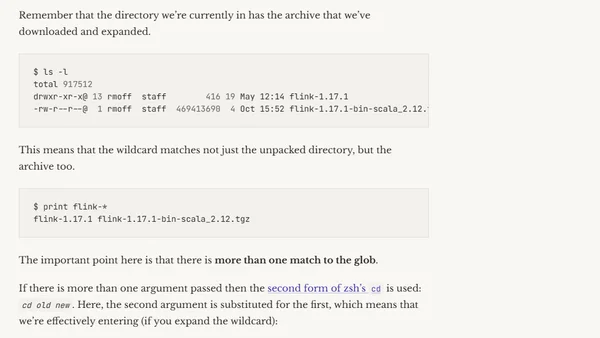 cd: string not in pwd