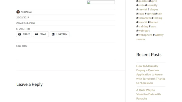 Welcome My Fascicle on JPA