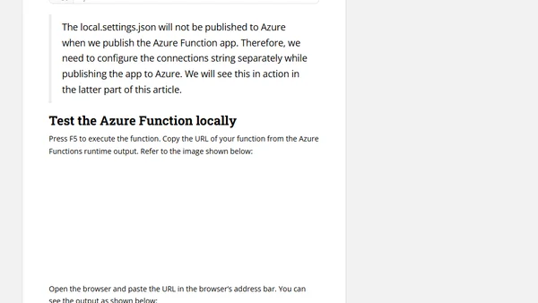 Going Serverless With Blazor