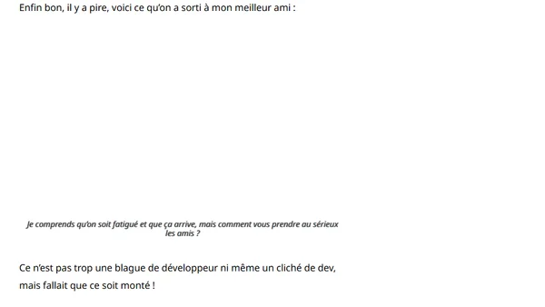Blagues sur les développeurs : Jusqu’où ira-t-on ?