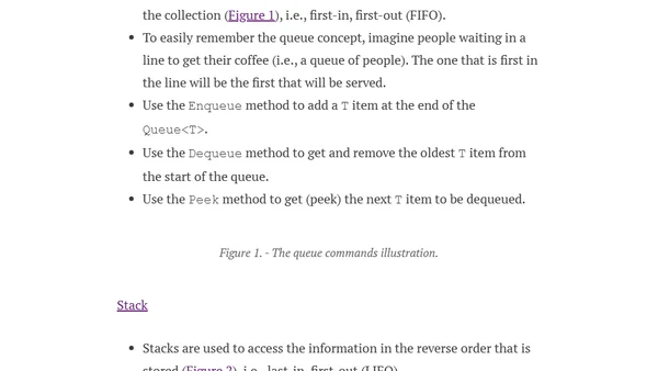 One step beyond by using .NET Collections to its fullest