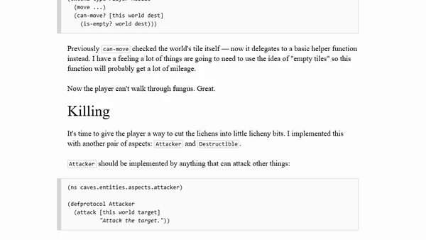 The Caves of Clojure: Part 5
