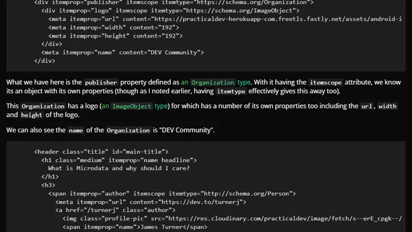 What is Microdata and why should I care?