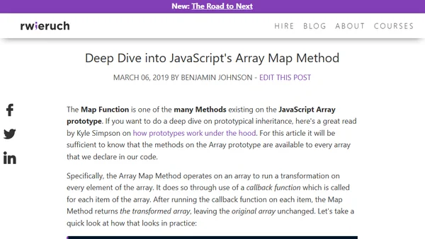 Deep Dive into JavaScript's Array Map Method