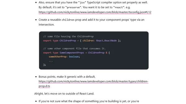 TypeScript Tips Part I