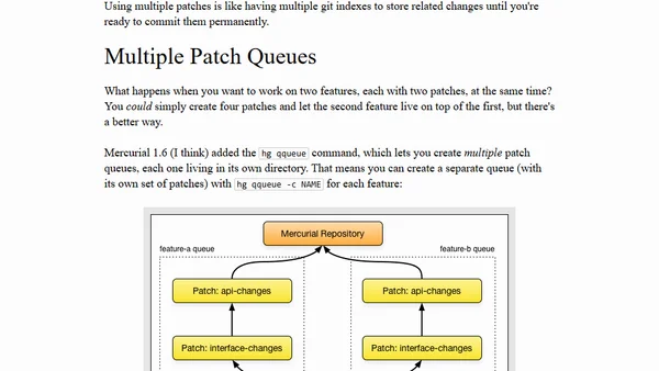 A Git User's Guide to Mercurial Queues