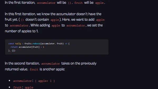 How to use Reduce in JavaScript