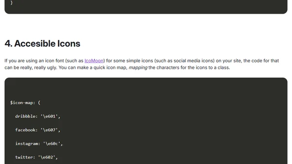 5 Great Uses for Sass Maps