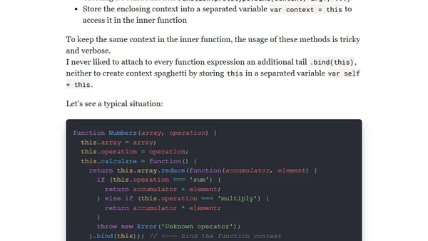 Make your JavaScript Code Shine: Knockout Old ES5 Hacks