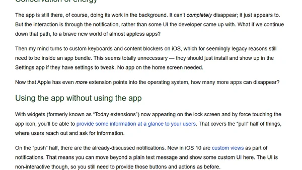 The Case of the Disappearing Apps
