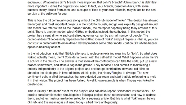 What is a fork, really, and how GitHub changed its meaning