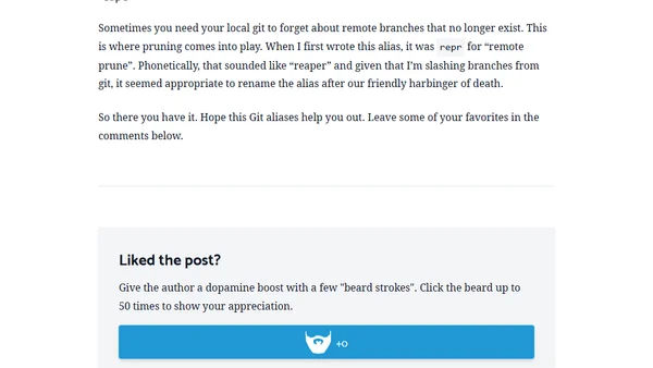 My Favorite Git Aliases