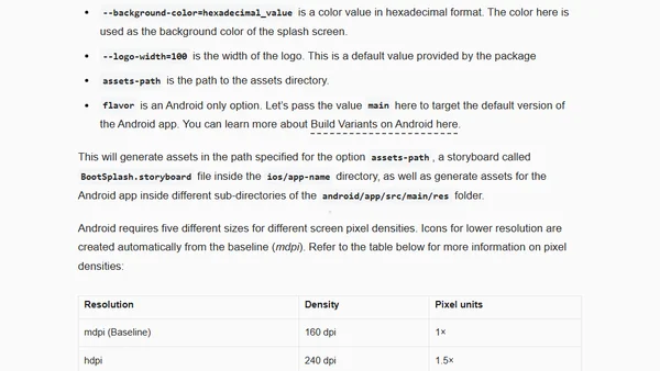 How to add Splash Screen and an App Icon in React Native
