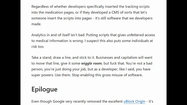 Devs: draw your line [blog]