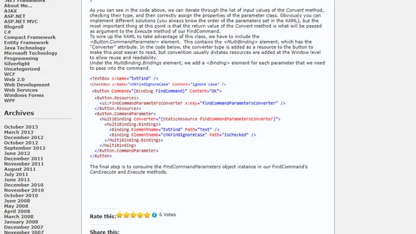 [WPF] Binding multiple command parameters using MultiBinding