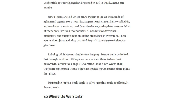 AI Agent Delegation - You Can’t Delegate What You Don’t Control