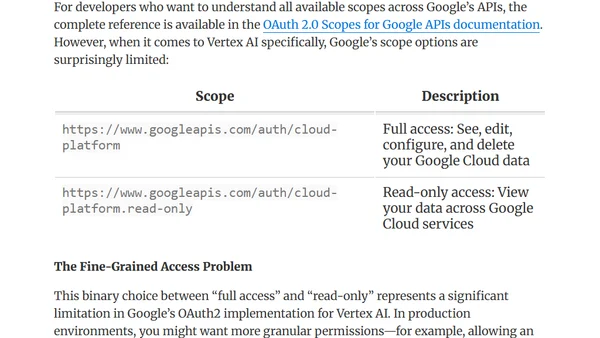 From Vertex AI SDK to Google Gen AI SDK: Service Account Authentication for Python and Go