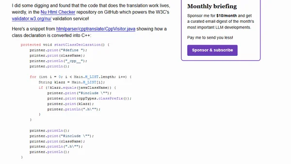 firefox parser/html/java/README.txt