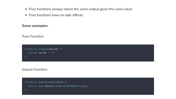 Pure Functions for Dummies