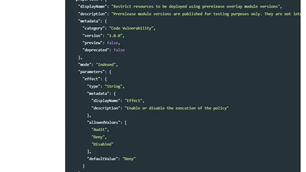 Using Hidden Tags For Managing Azure Bicep Modules