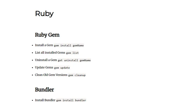 Ultimate Command Line Reference 2021 - Bash, Git, Node, Python, Ruby, PHP