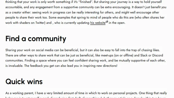 Learning in the Open