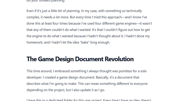 Why You Should Do the Boring Bit First. Lessons from Starting Over (Again and Again)