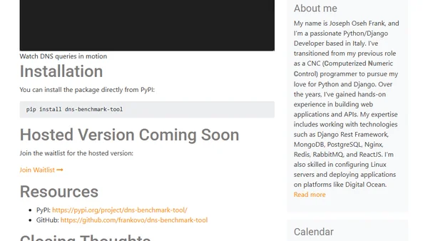 Released v0.3.2 of dns-benchmark-tool
