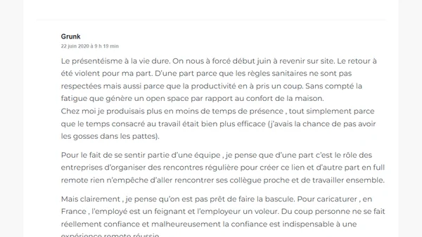 Développeurs : demain tous remote ?