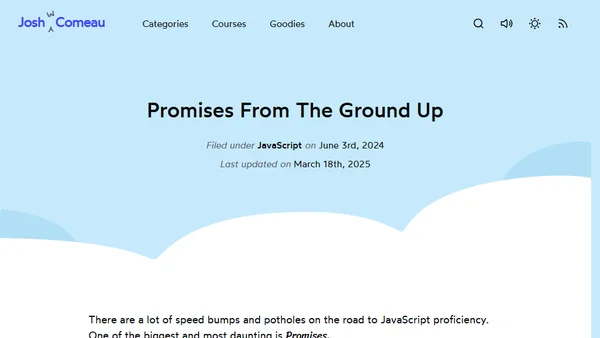 Promises From The Ground Up