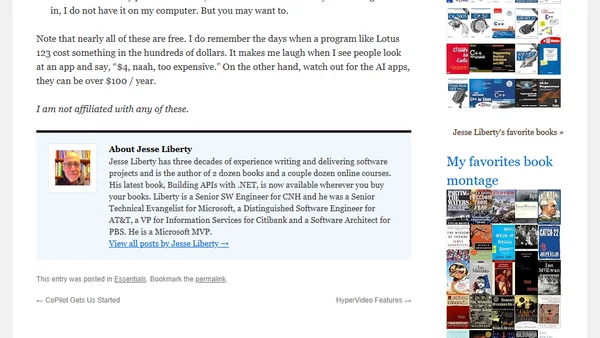 Essential Programmer Utilities