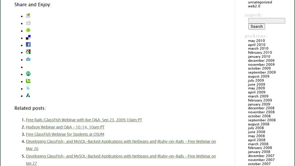 FREE GlassFish Webinar: “Java EE 6 Overview” – Aug 26, 2009, 10am PT