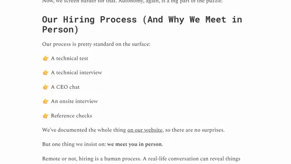 Not Just a Job, It’s a Ride