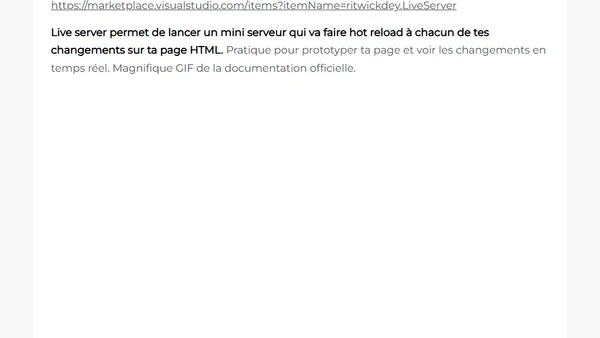 Gagne du temps avec Visual Studio Code