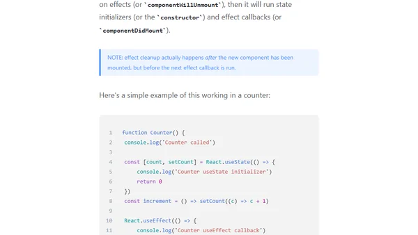 Understanding React's key prop