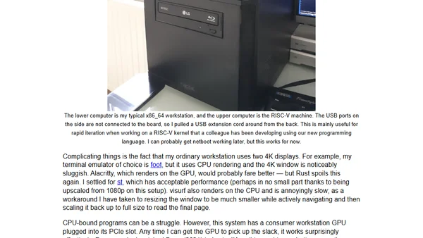 The RISC-V experience