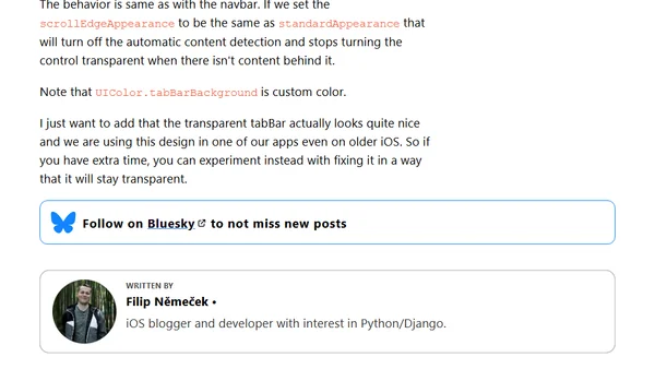 How to disable automatic transparent tabBar in iOS 15