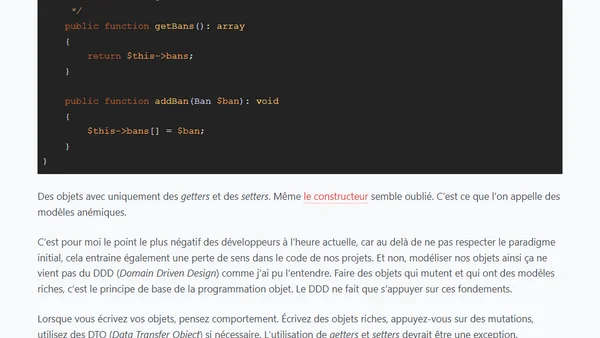 Non, vous ne faites pas de la programmation objet