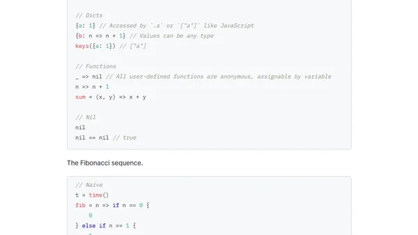 Creating the Golfcart Programming Language