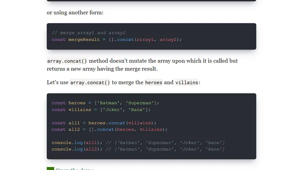 3 Ways to Merge Arrays in JavaScript