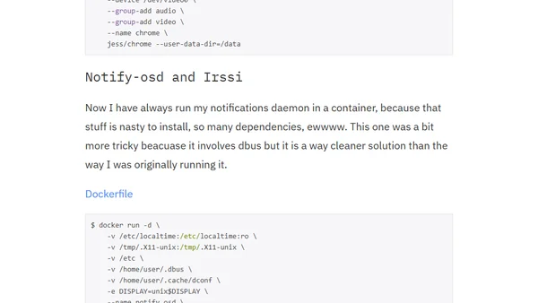 Docker run all the things with user namespaces