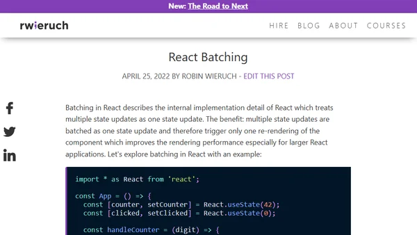 React Batching